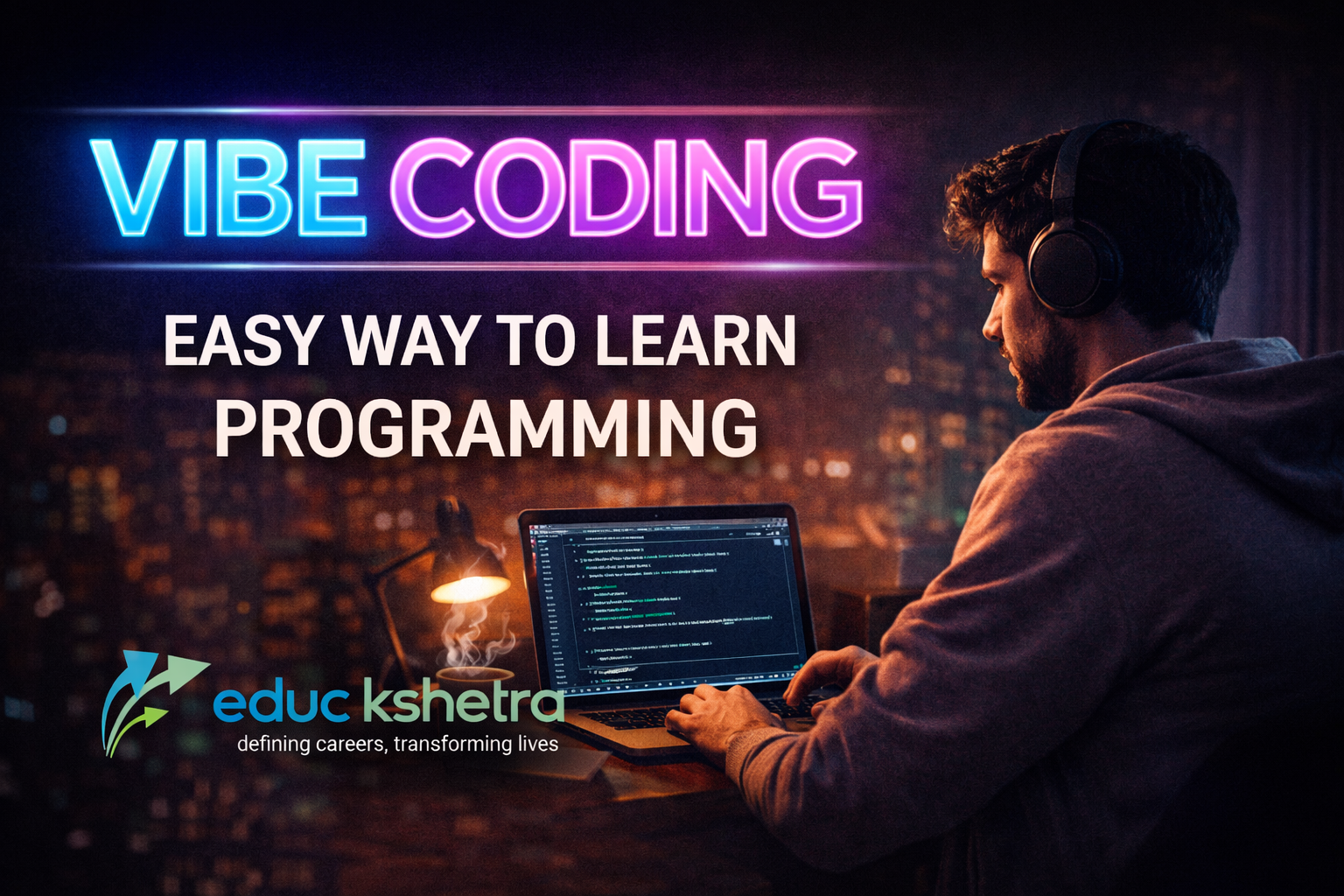 Vibe Coding: The Smarter Way to Start Your Coding Journey  By Educkshetra – Defining Careers, Transforming Lives