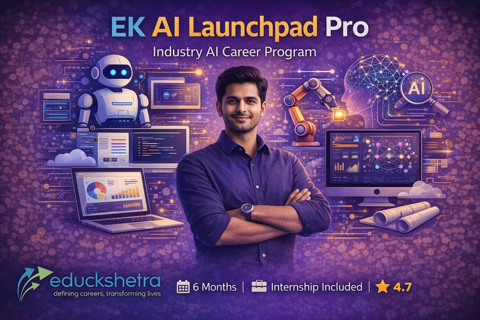 EK AI Launchpad Pro – Industry AI Career Program