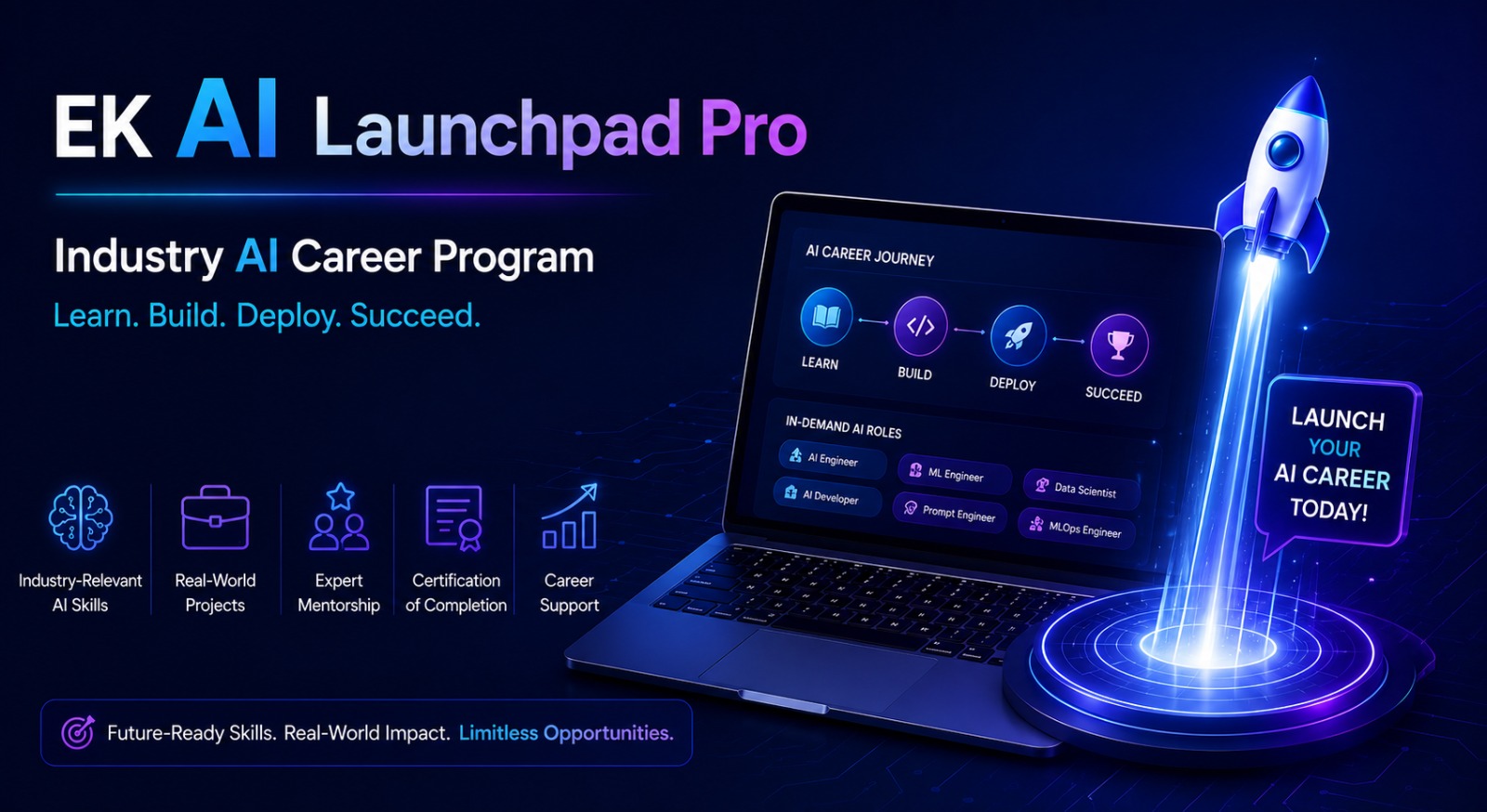 EK AI Launchpad Pro – Industry AI Career Program
